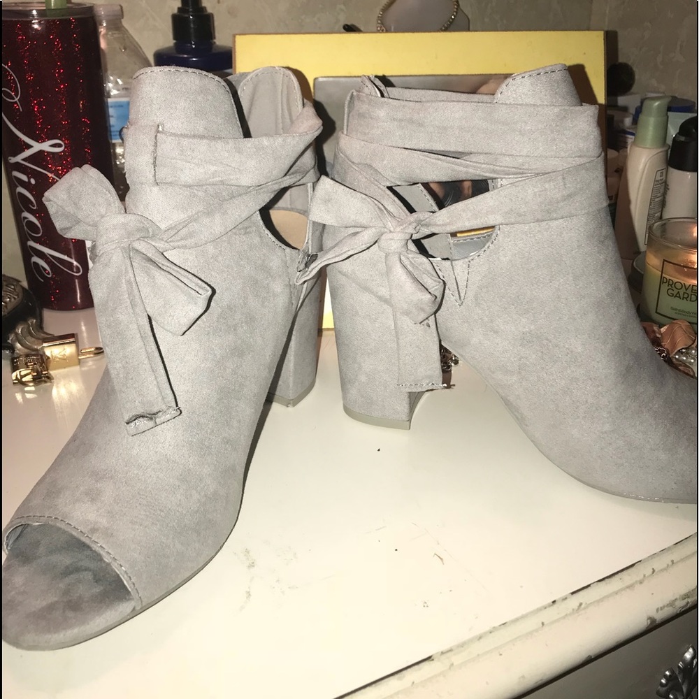 Gray Boots (only worn once)